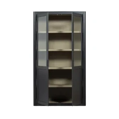Gunnar Buffetkast grenen matzwart 120 cm