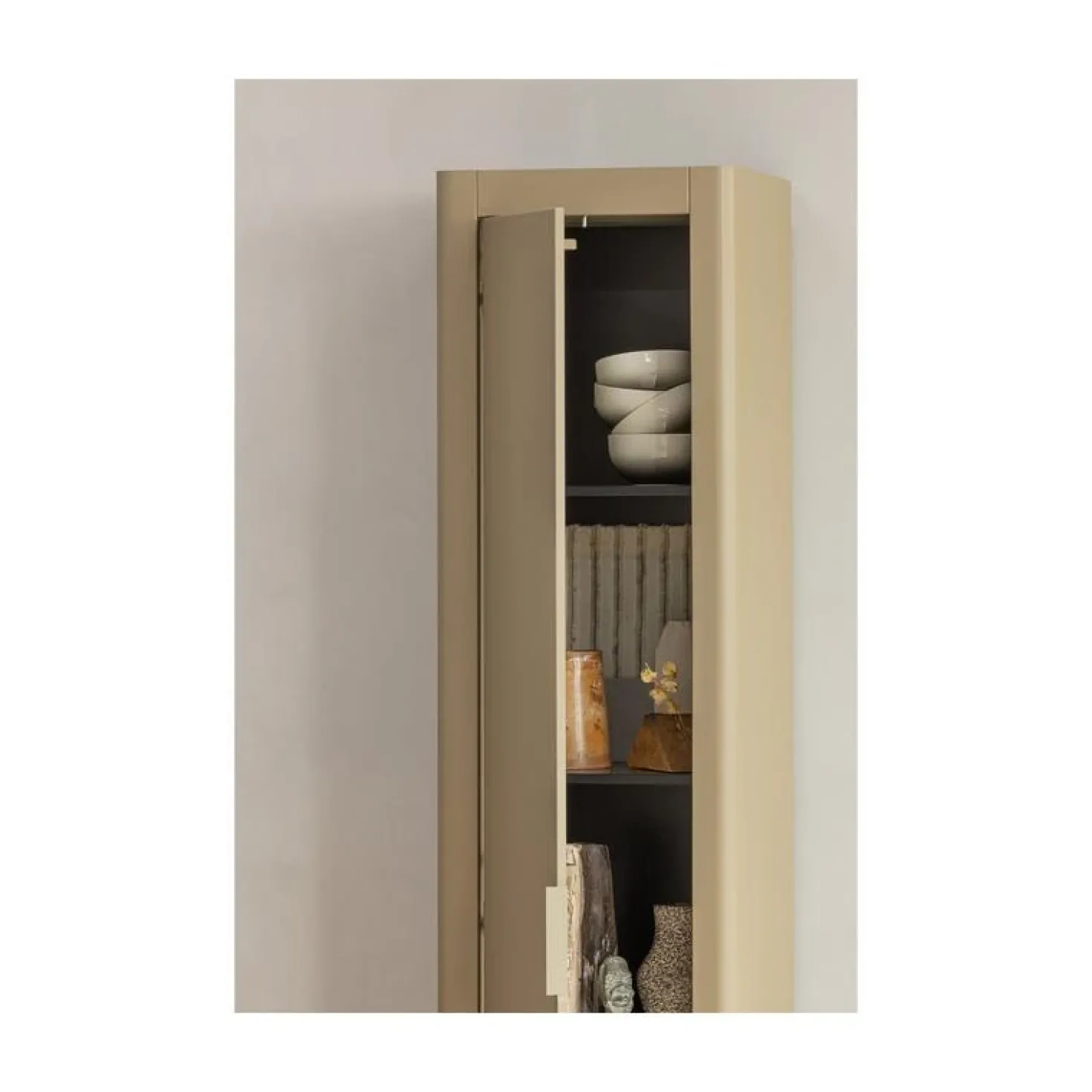 Gunnar Smalle hoge kast grenen mud 45 cm
