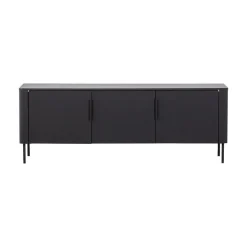 Gunnar Tv meubel grenen matzwart 154 cm