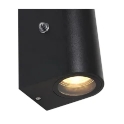 Gyosha 1-lichts Buitenlamp Zwart
