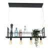 Hanglamp Buckley met rek 4-lichts