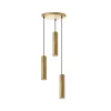 Hanglamp Ferroli Antiek goud Metaal 3-lichts