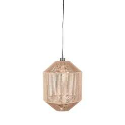 Hanglamp Ibiza Naturel Jute 1-Lichts Cilinder
