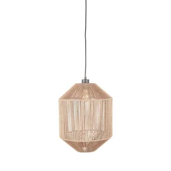 Hanglamp Ibiza Naturel Jute 1-Lichts Cilinder
