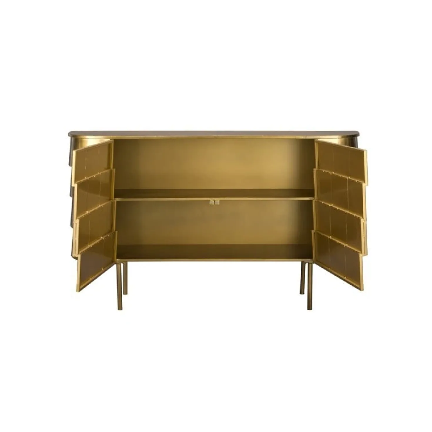 Hanna Dressoir Goud 117cm