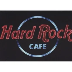 Hardrock Cafe - metalen bord