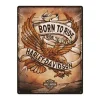 Harley Davidson Ride to Live - metalen bord