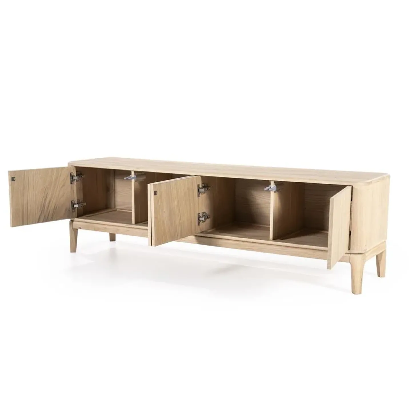 Harvey Tv meubel Eikenhout 4drs 170 cm