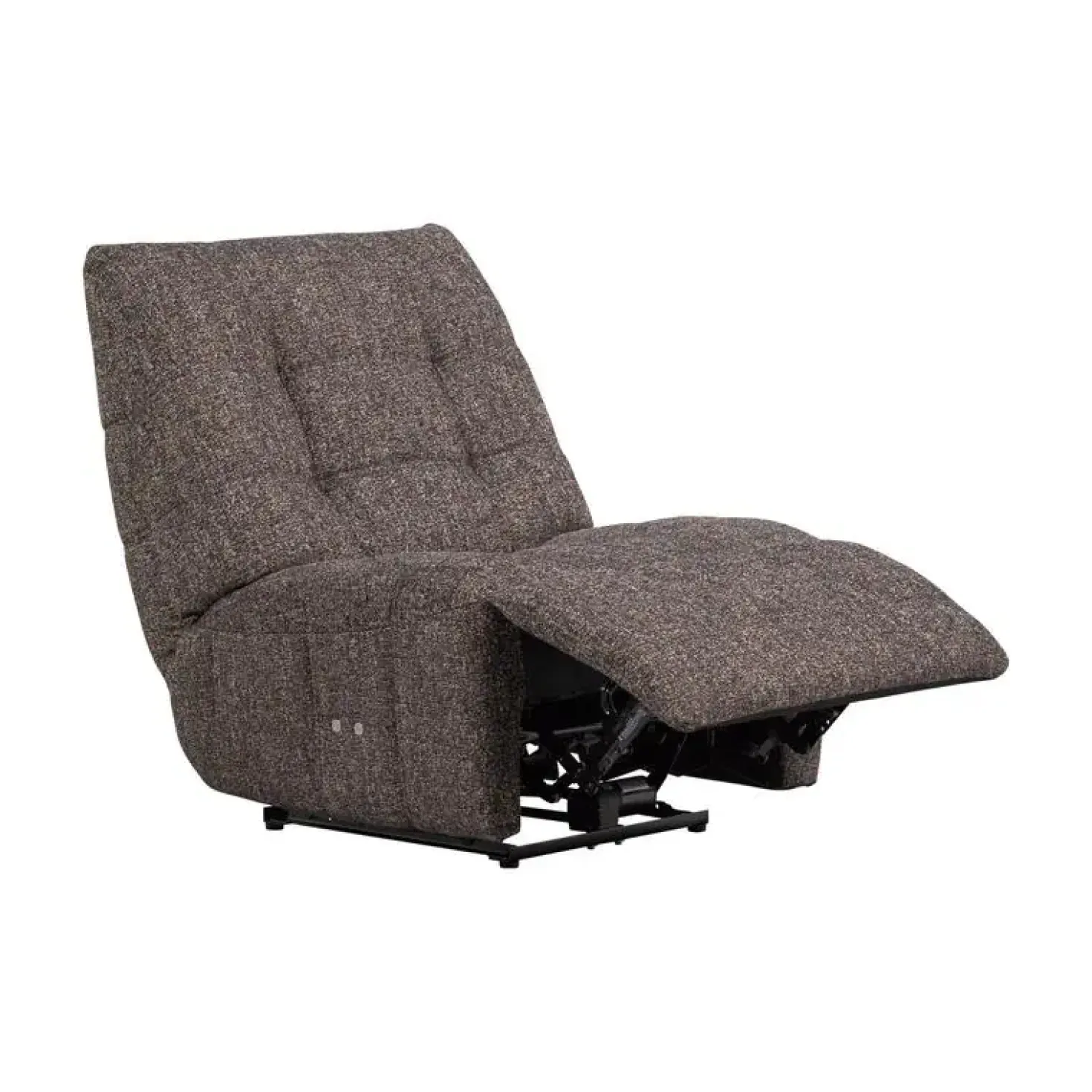 Hein Relaxfauteuil elektrisch antraciet/bruin melange