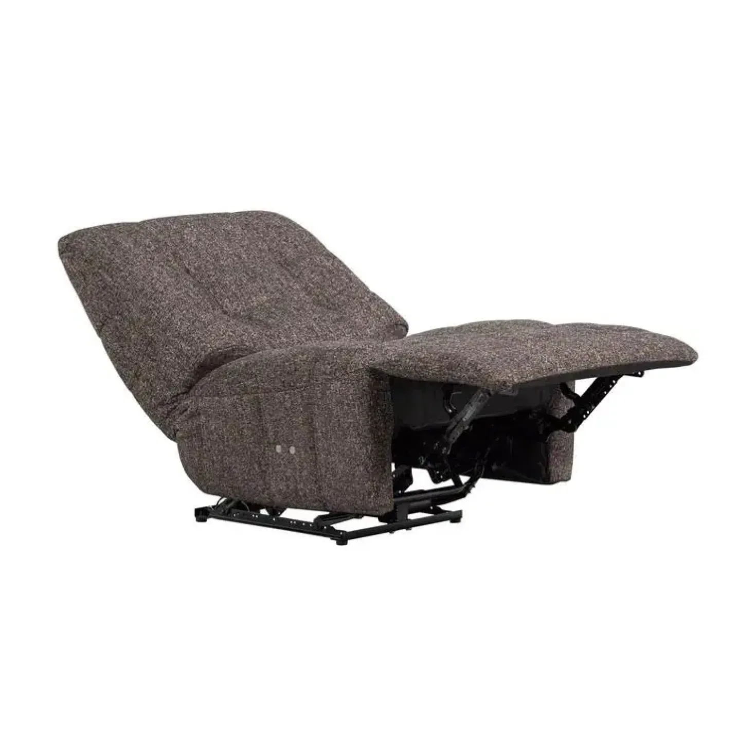 Hein Relaxfauteuil elektrisch antraciet/bruin melange