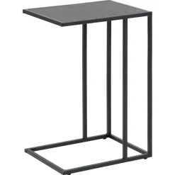 Hektor Bijzettafel Zwart 43cm