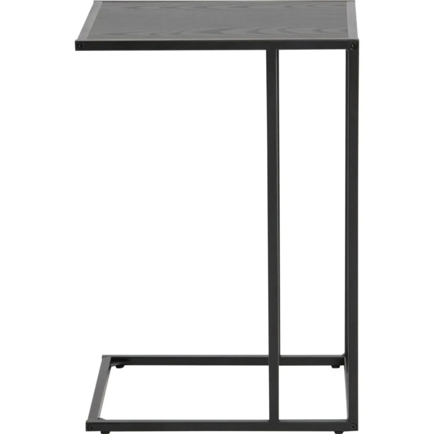 Hektor Bijzettafel Zwart 43cm