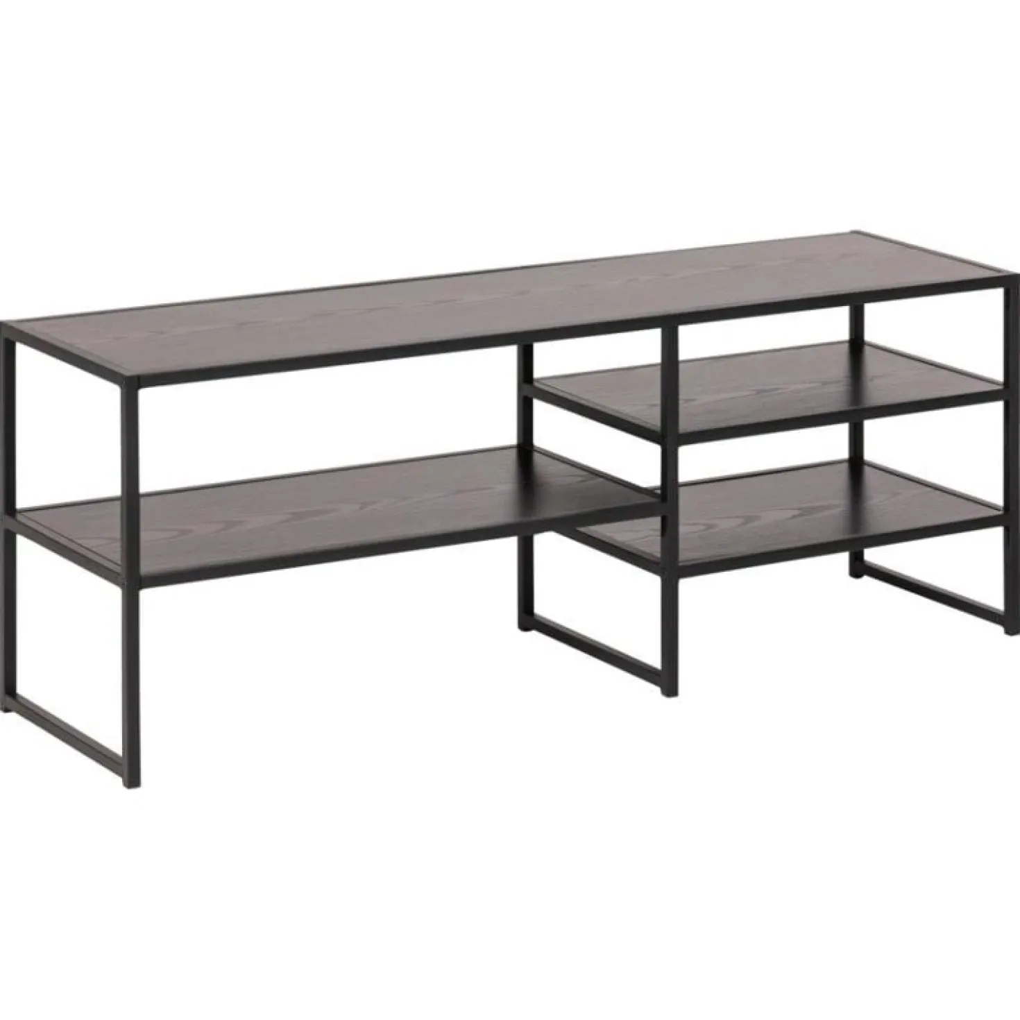 Hektor Tv meubel Open Zwart 120cm