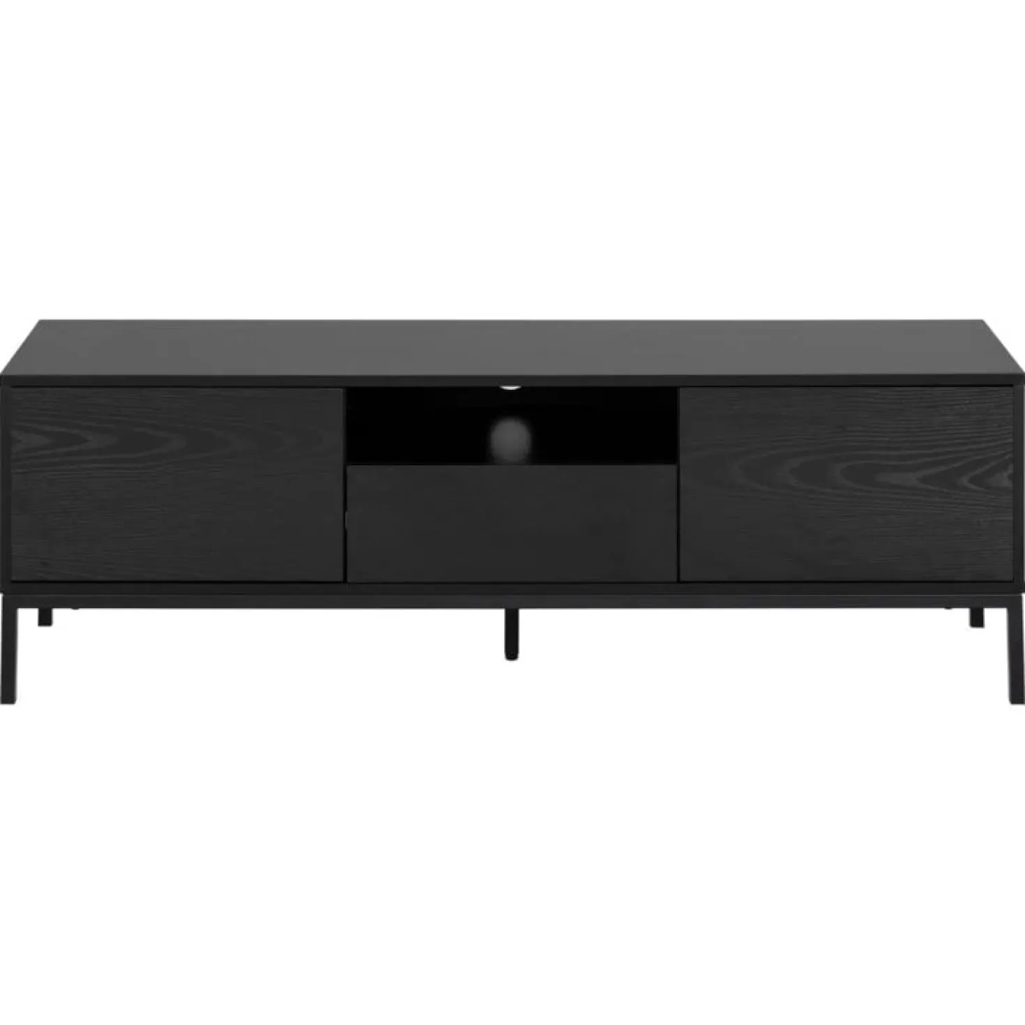 Hektor Tv meubel Zwart 140cm
