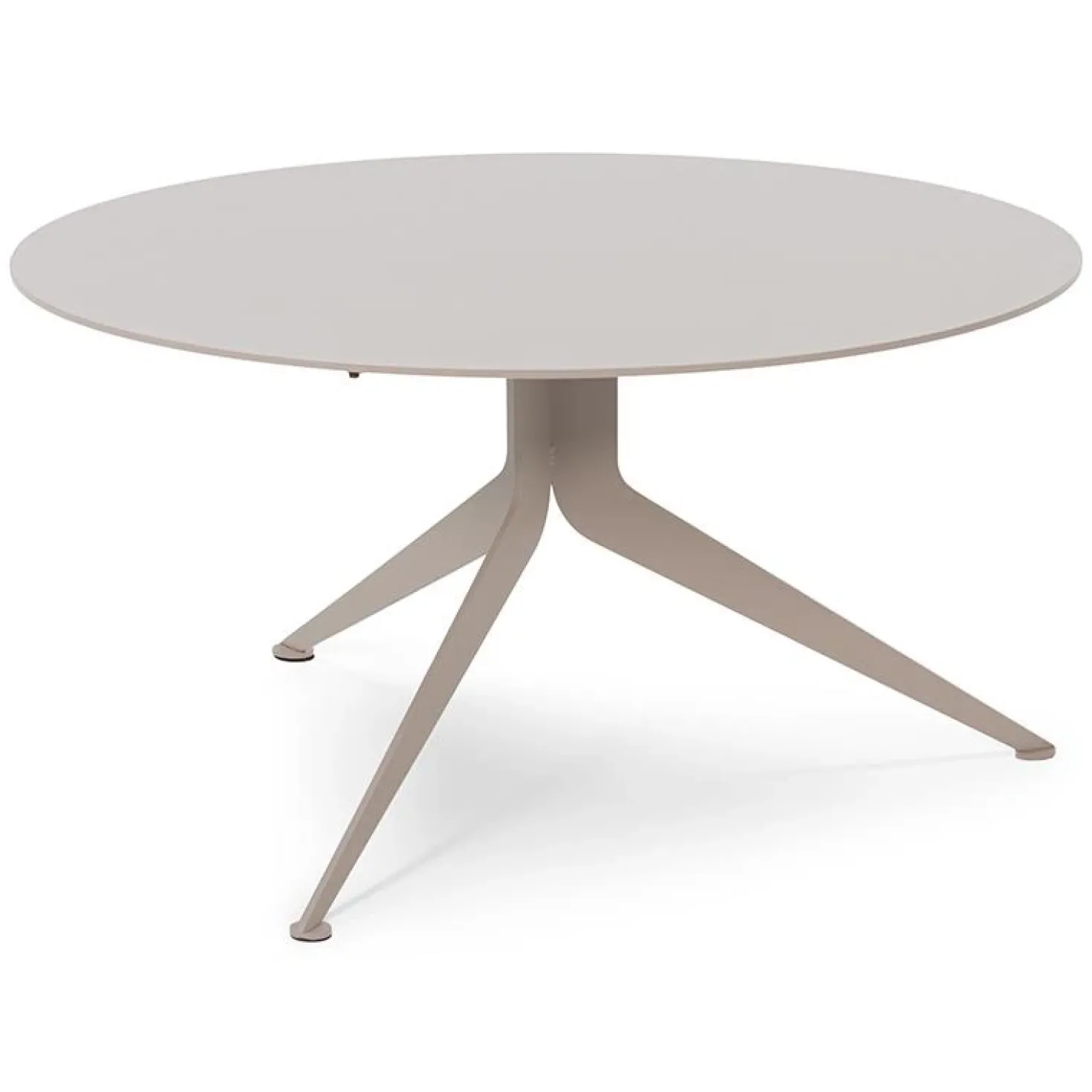 Helgen Salontafel rond Taupe 76cm