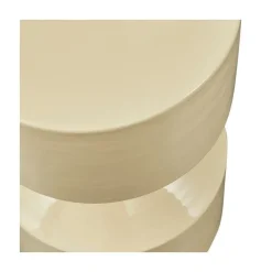 Hidde Bijzettafel metaal geel 30cm