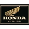 Honda Logo MC Gold - metalen bord