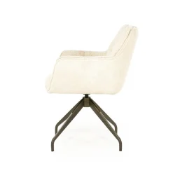 Hugo Eetkamerstoel Beige stof