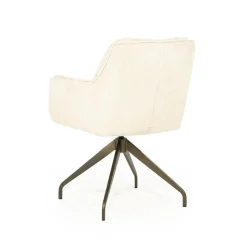 Hugo Eetkamerstoel Beige stof