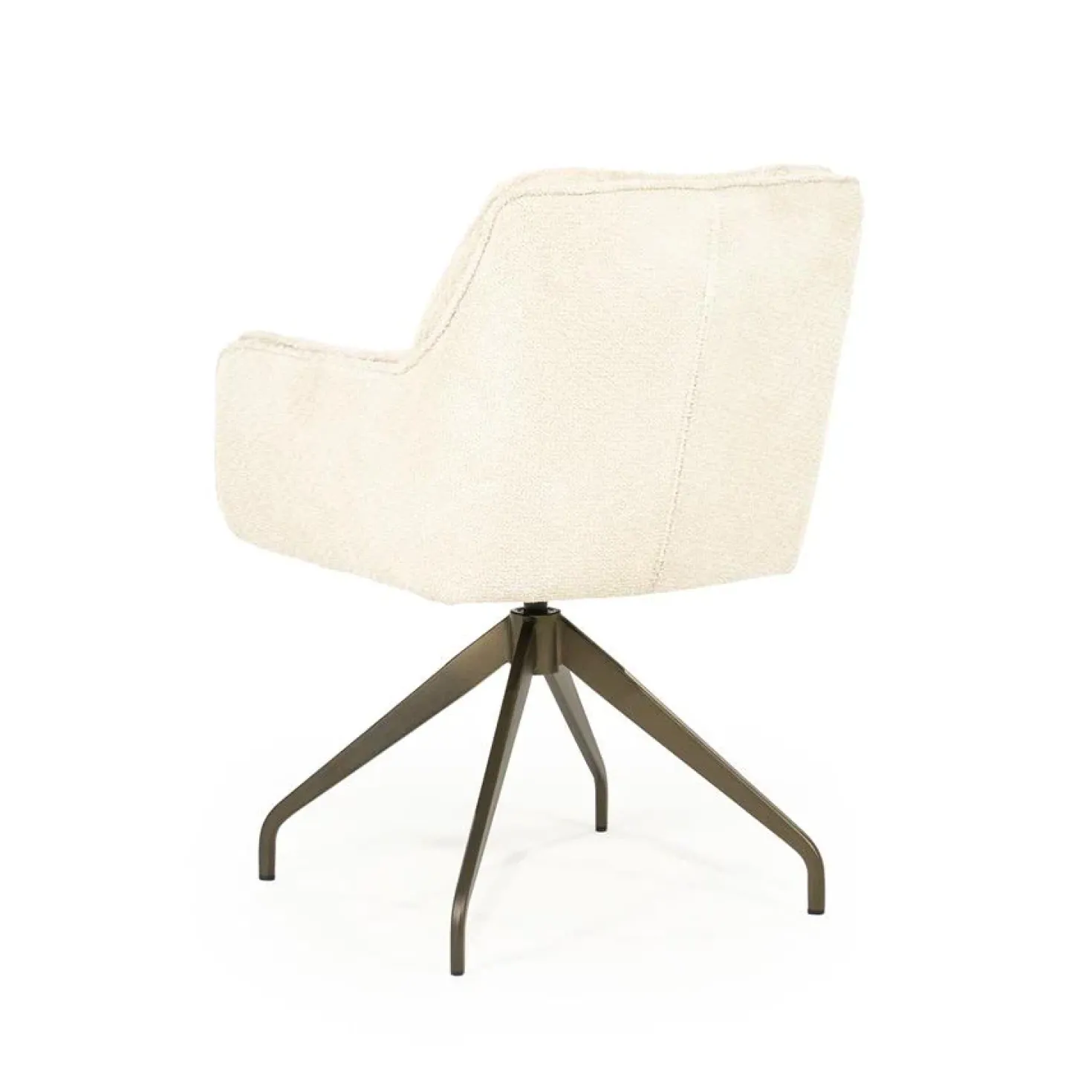 Hugo Eetkamerstoel Beige stof