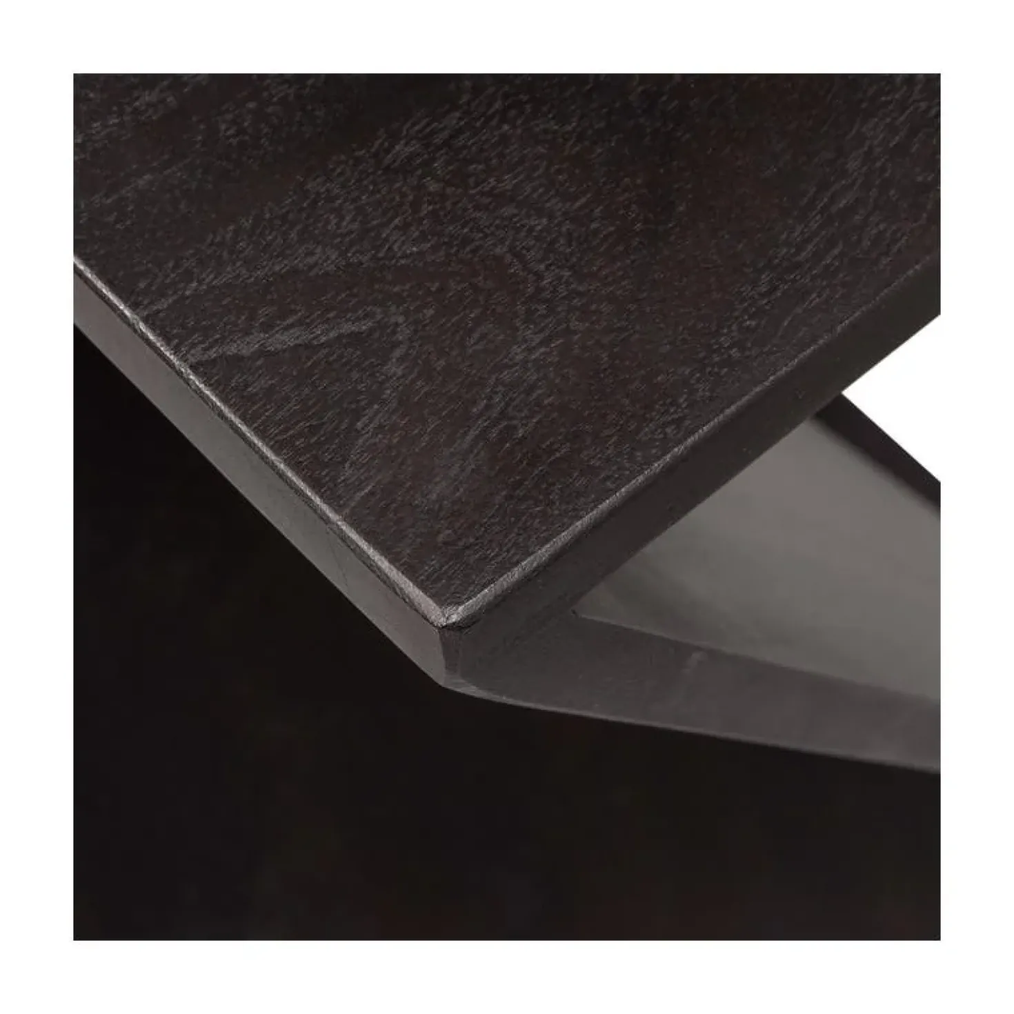 Ikem Bijzettafel acaciahout donkerbruin 41cm
