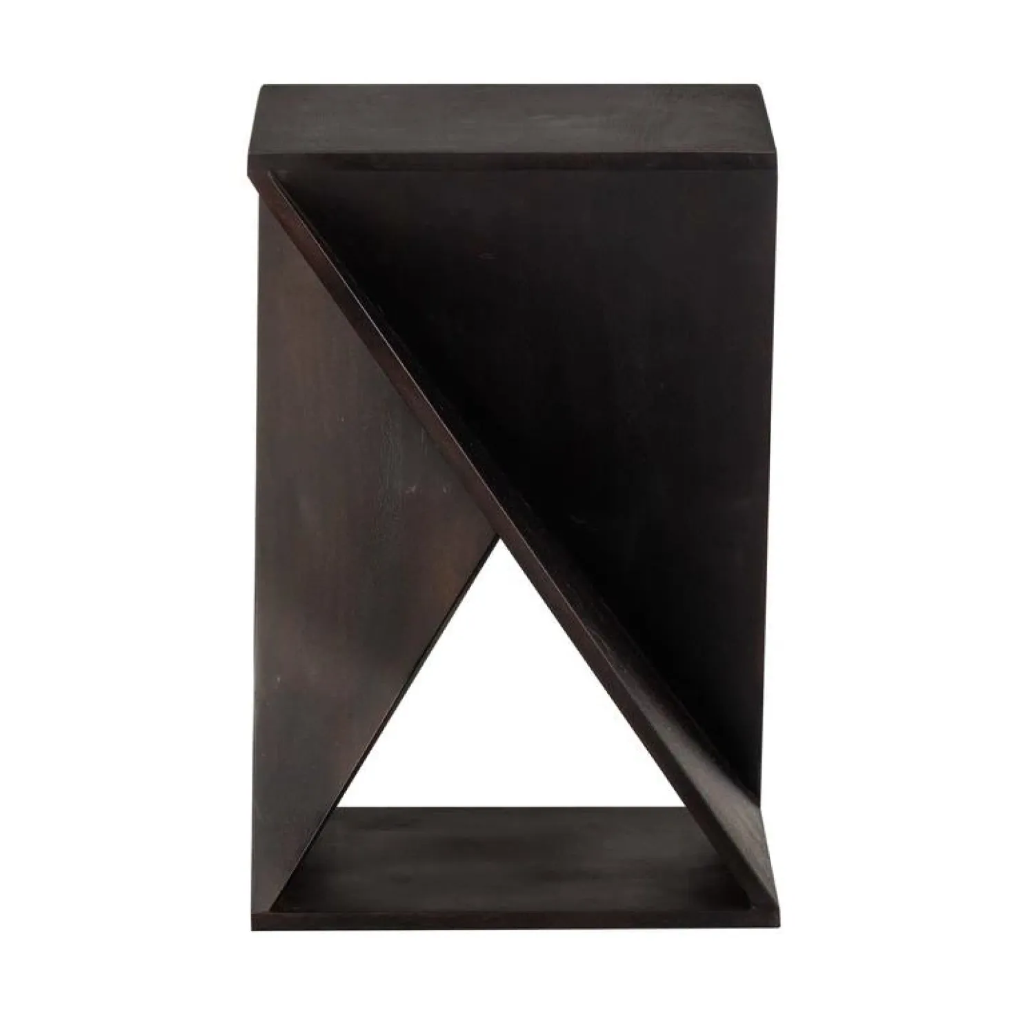 Ikem Bijzettafel acaciahout donkerbruin 41cm