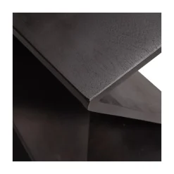 Ikem Bijzettafel acaciahout donkerbruin 41cm