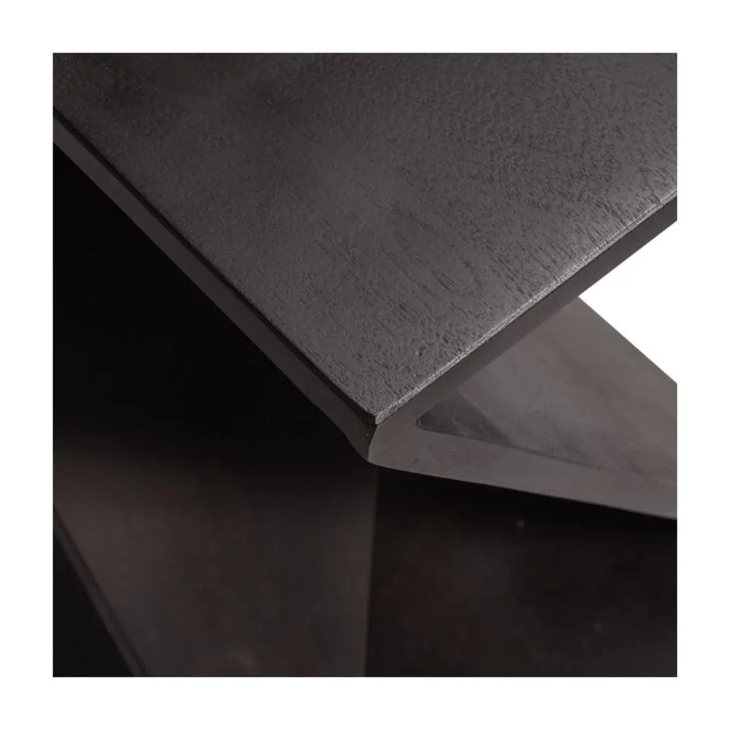 Ikem Bijzettafel acaciahout donkerbruin 41cm