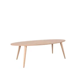 Ines Eetkamertafel Naturel Eiken 210 cm
