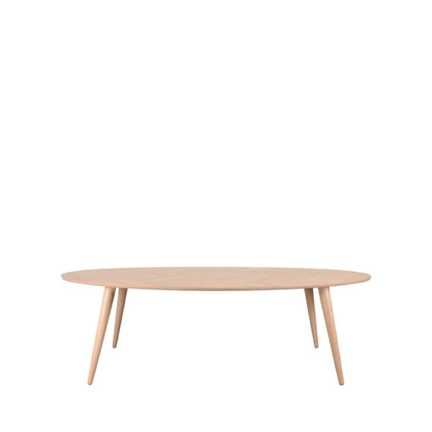 Ines Eetkamertafel Naturel Eiken 210 cm