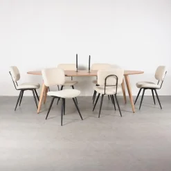 Ines Eetkamertafel Naturel Eiken 240 cm