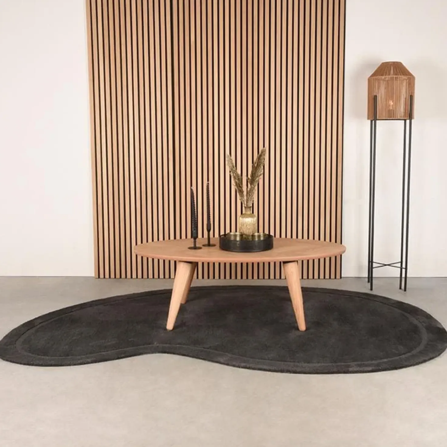 Ines Salontafel Naturel Eiken 120 cm