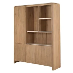 Inglegplank Dallas Vakkenkast XL Beige Marmer Set van 4