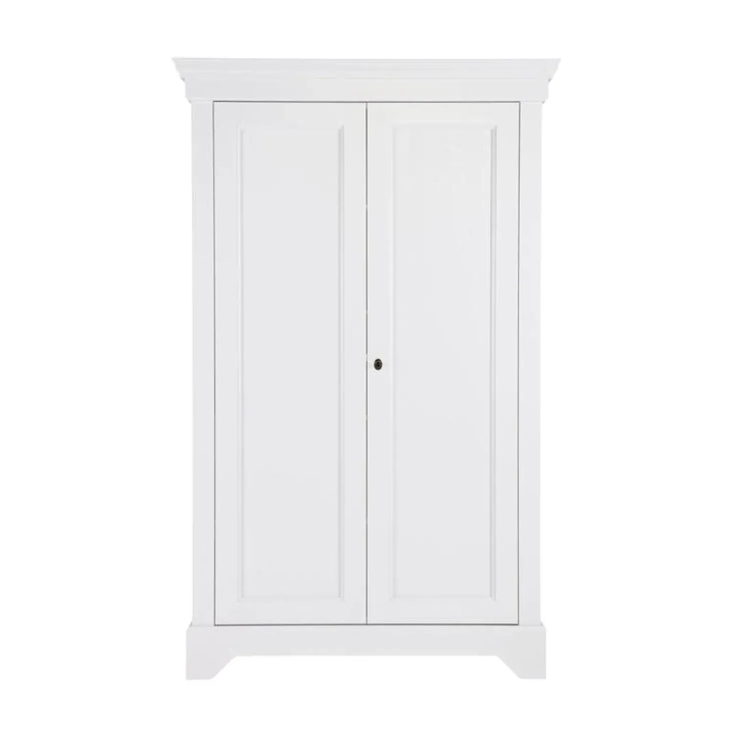 Isabel Brocante kast grenen wit 118cm
