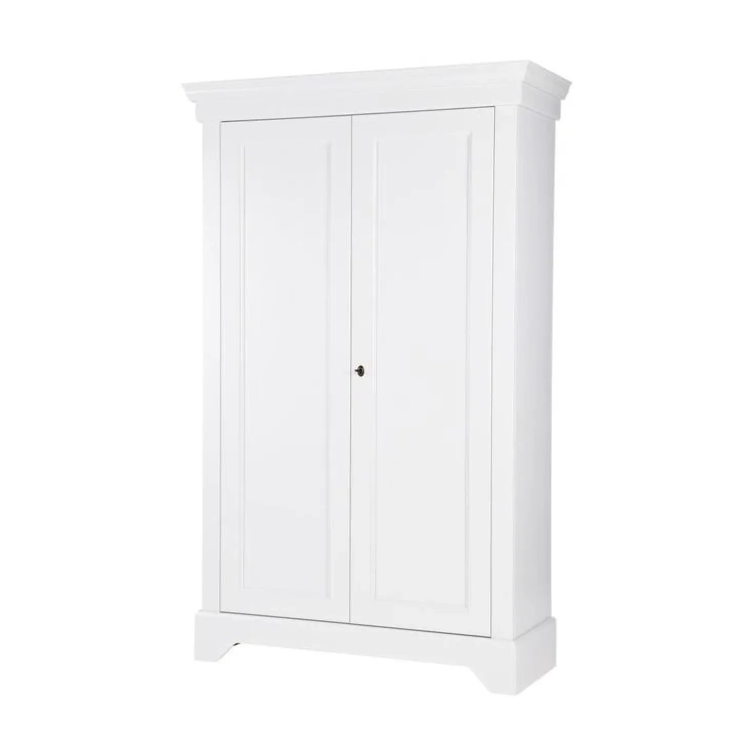Isabel Brocante kast grenen wit 118cm