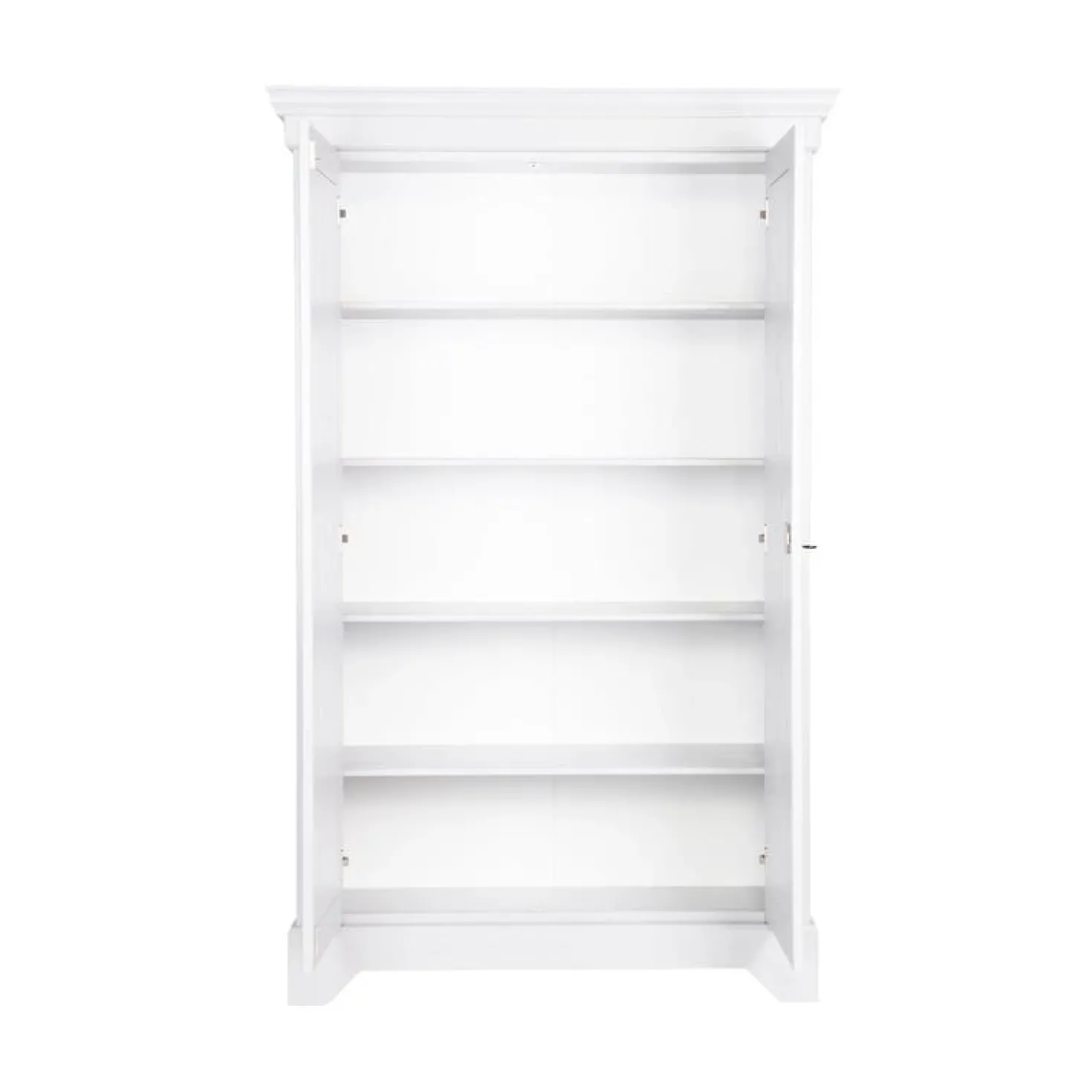 Isabel Brocante kast grenen wit 118cm