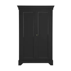 Isabel Brocante kast grenen zwart 118cm