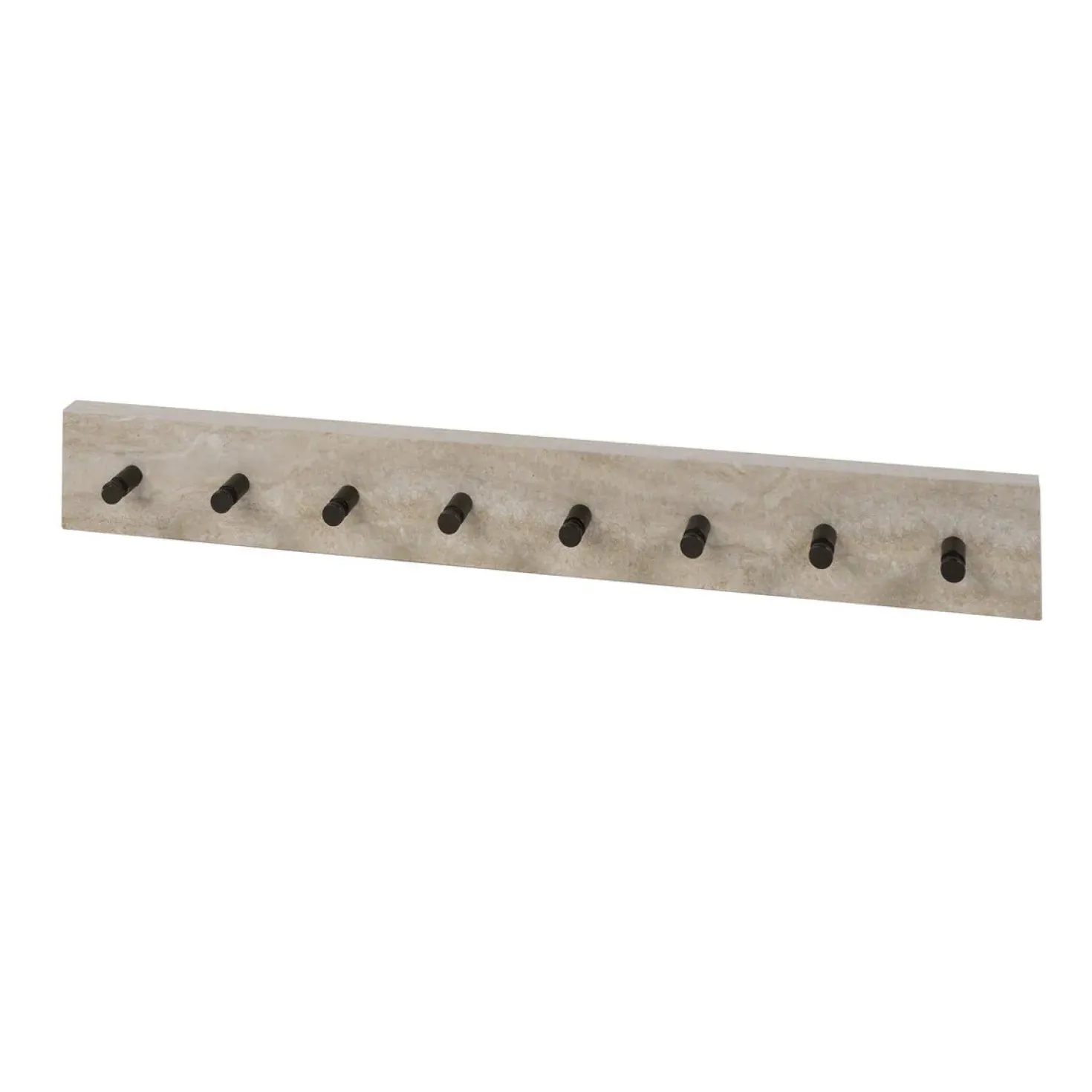 Isabella Kapstok 8 haken Travertine 80cm