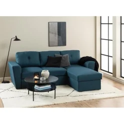 Isandro Salontafel Rond Zwart 80cm