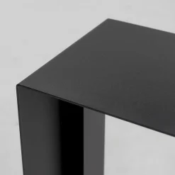 Ivan Bijzettafel Zwart metaal