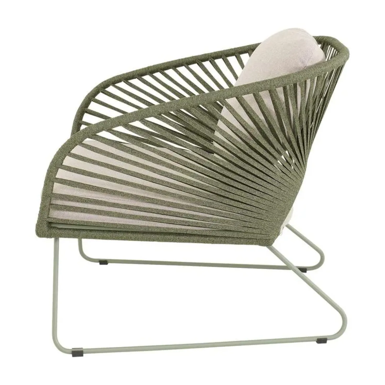 Izumi Loungestoel groen