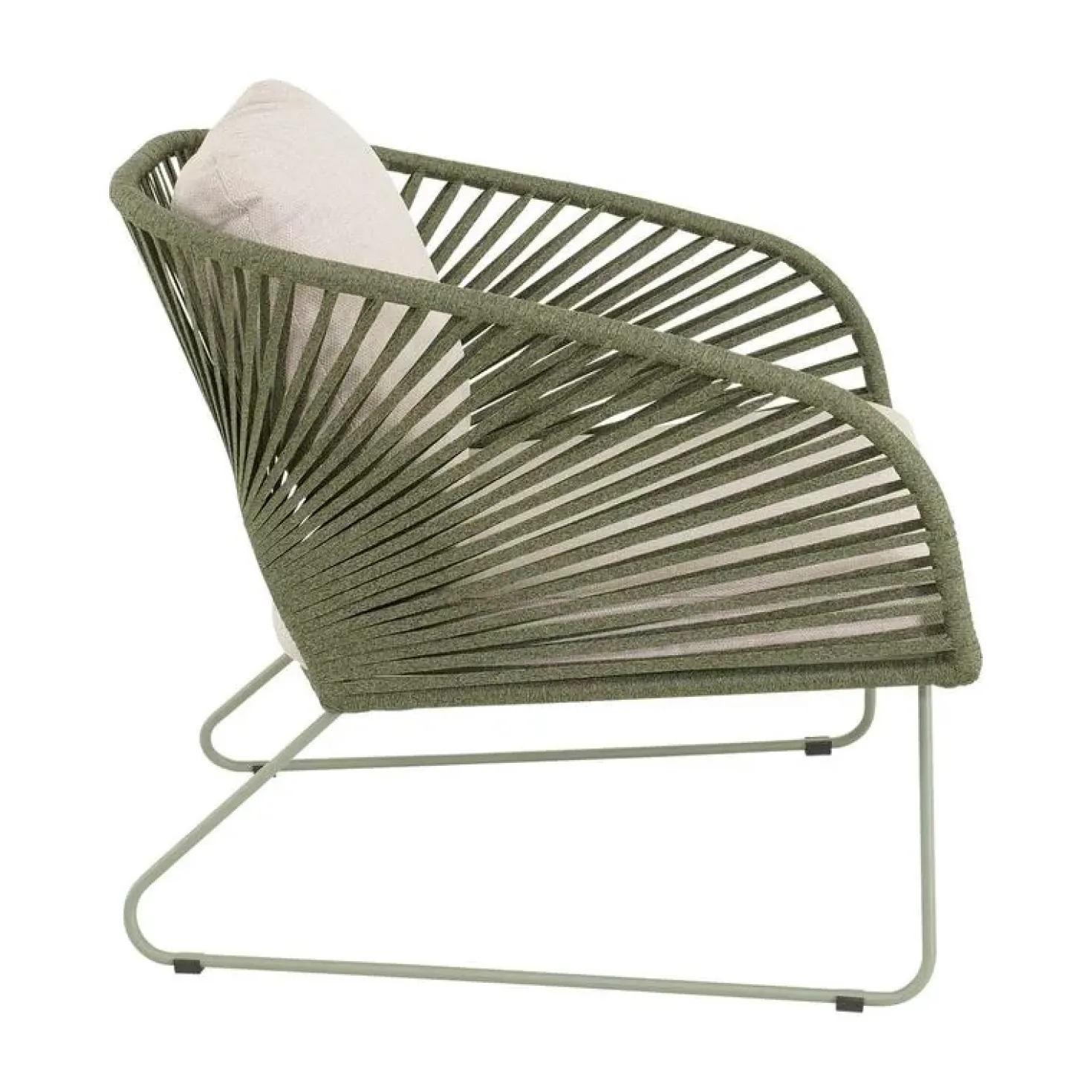 Izumi Loungestoel groen