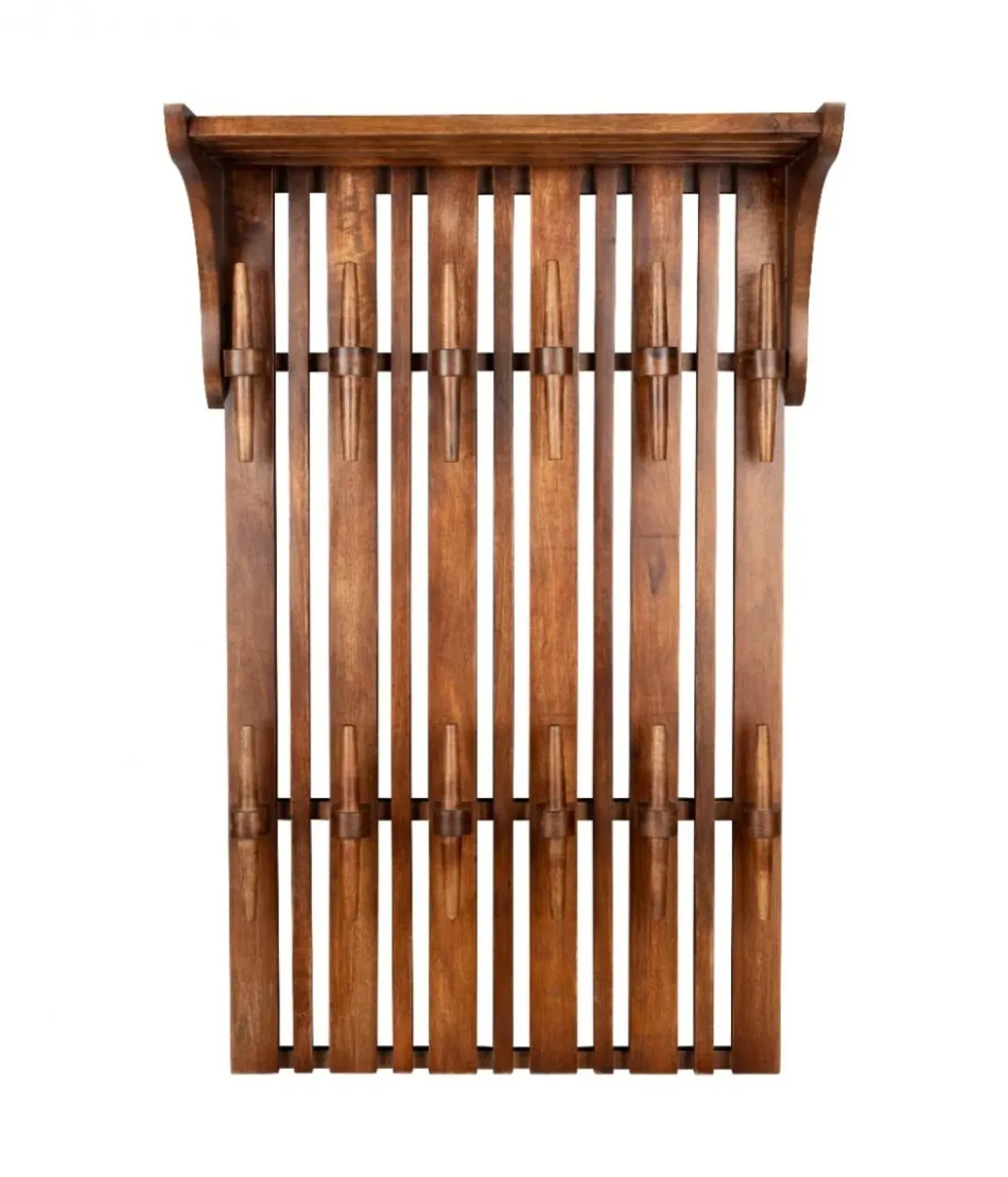 Jakub Wandkapstok Plank Walnoot 66cm