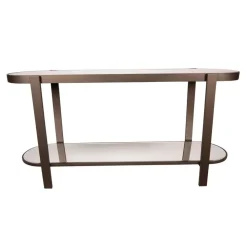 Jamal Sidetable Metaal Glas 160cm