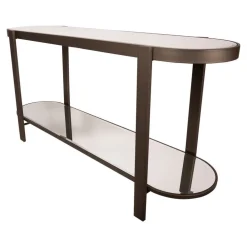 Jamal Sidetable Metaal Glas 160cm
