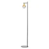 James 1-lichts vloerlamp goud