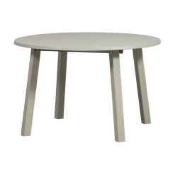 Janne Uitschuifbare eettafel rond eiken dakargrau 120/160/200cm