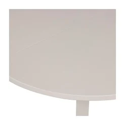 Janne Uitschuifbare eettafel rond eiken dakargrau 120/160/200cm