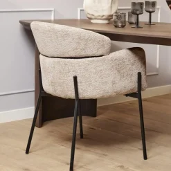 Jarvis Eetkamerstoel Beige