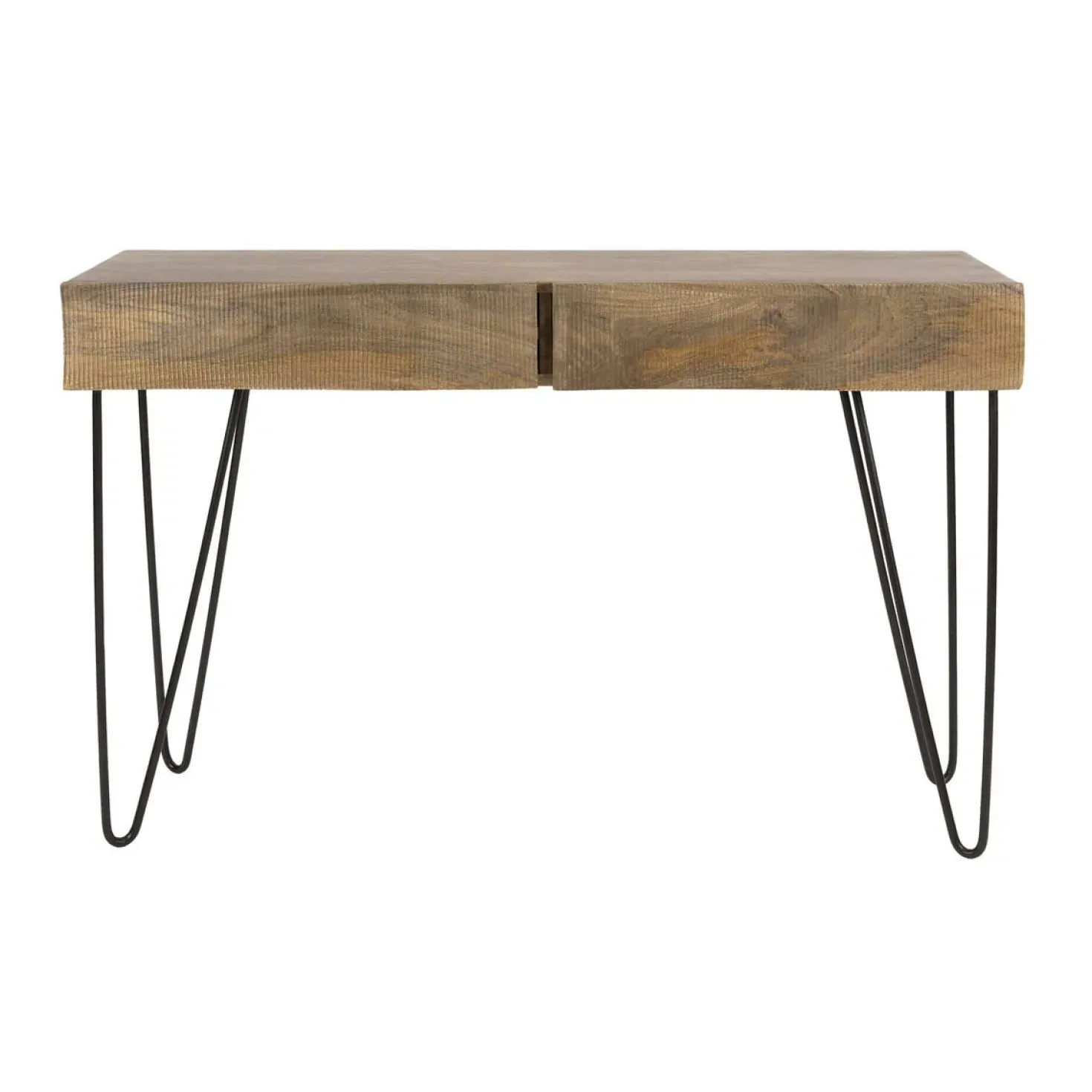Jasmina Sidetable 2 lades Mangohout 120cm